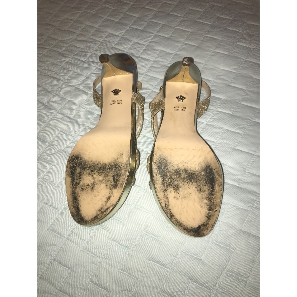 Nina Nura Platino Gold Sandals View 5